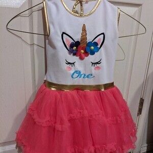 First Birthday Unicorn Dress